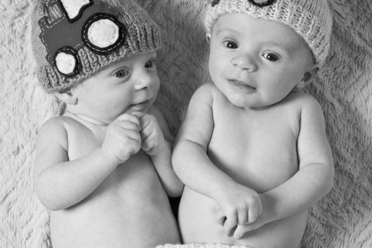 quickly calm crying twins