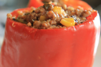 quick and simple stuffed bell peppers