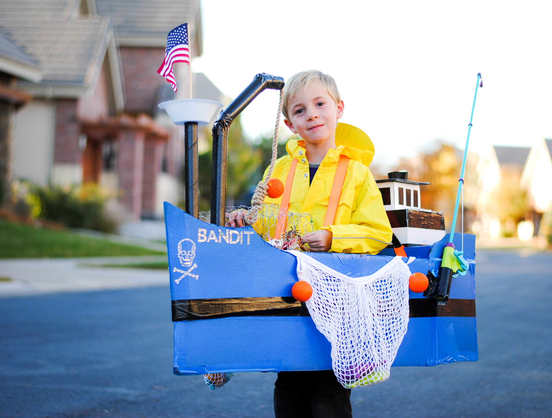 DIY halloween costume for boys