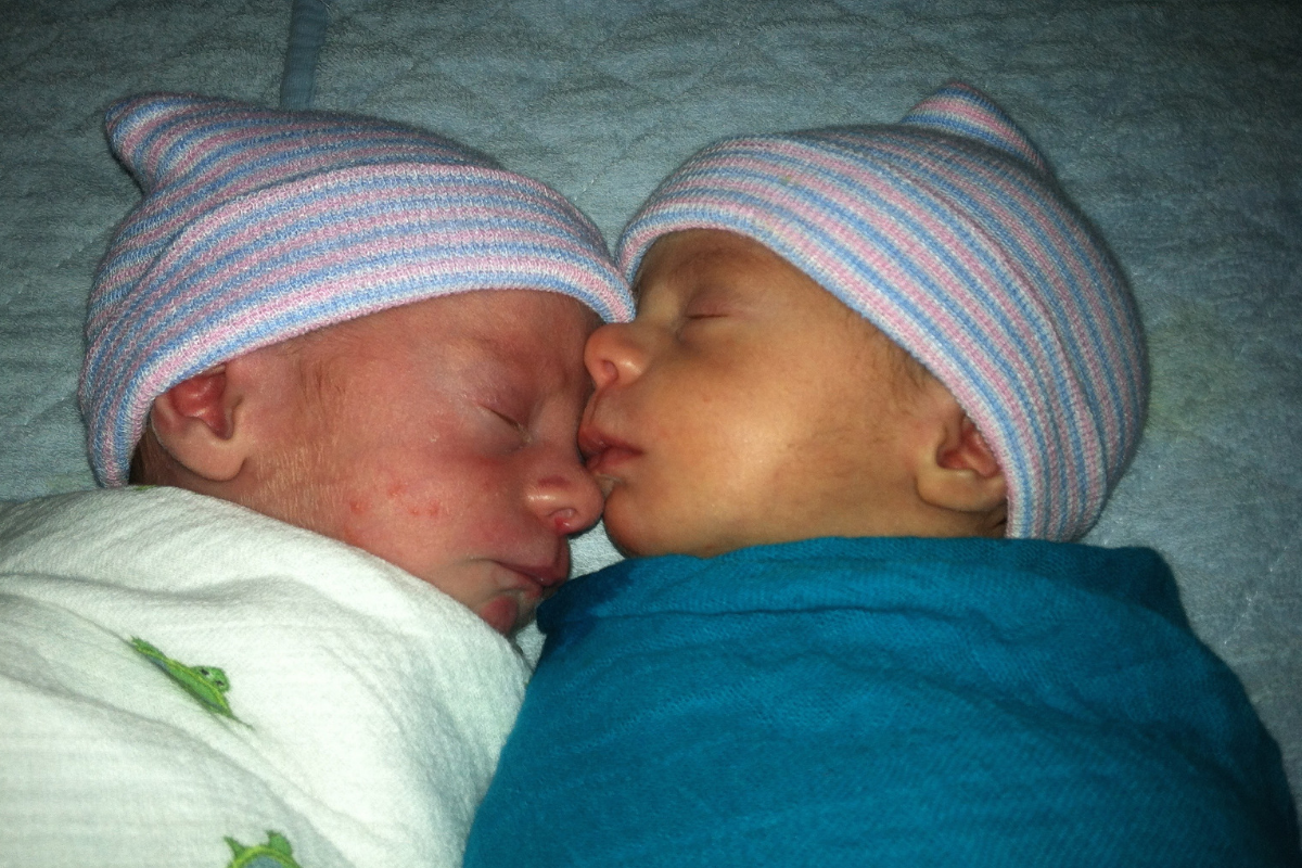 Swaddling Basics For Parents With Twins - Two Came True - Helping Twin ...