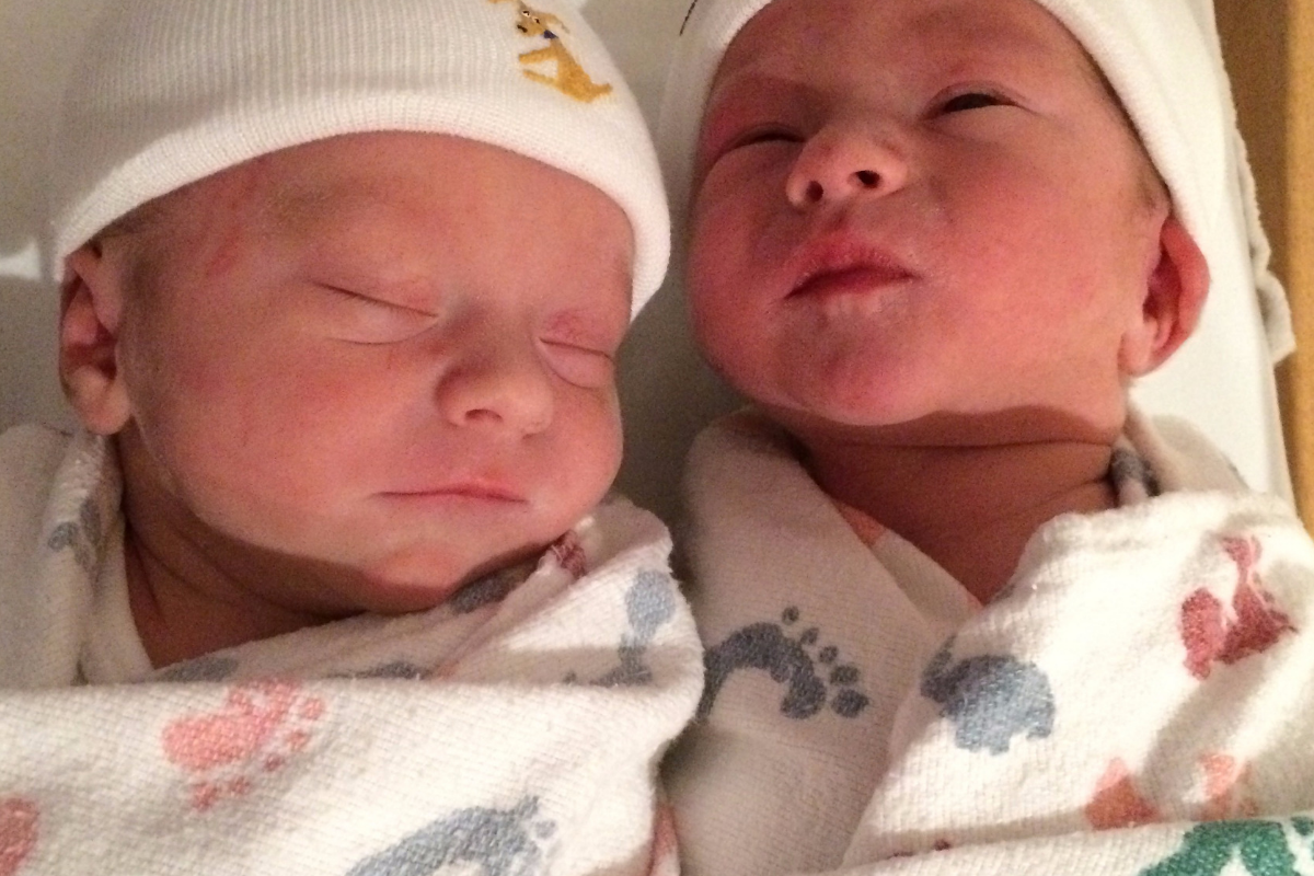 Swaddling Basics For Parents With Twins - Two Came True - Helping Twin ...